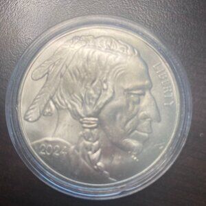 2024 1 oz Buffalo Silver Round .9999 Fine Silver